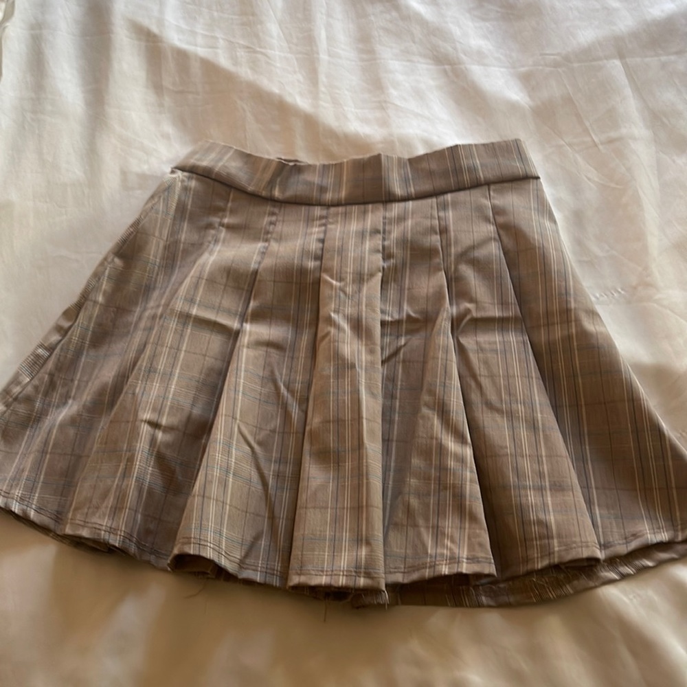 Plaid skirt